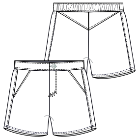 Fashion sewing patterns for LADIES Shorts Shorts Tennis 647